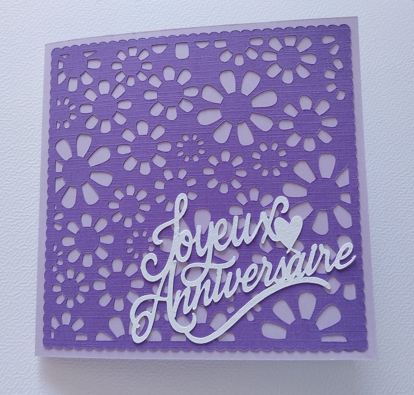 cartes, carte-anniversaire, cricut