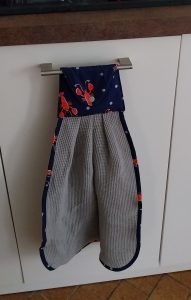 torchon, couture, homard