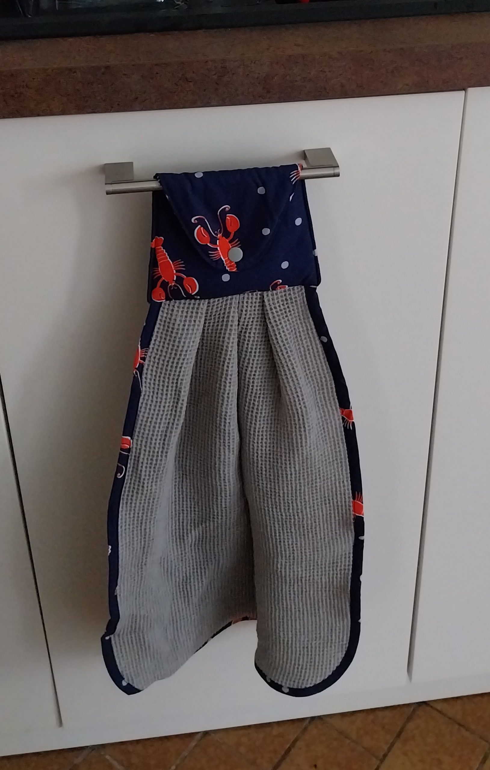 torchon, couture, homard