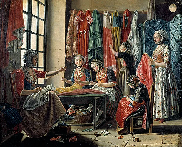 L’Atelier de couture à Arles, Antoine Raspal